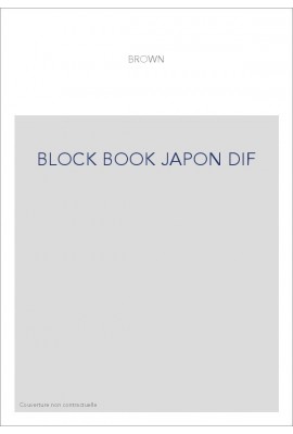 BLOCK BOOK JAPON DIF