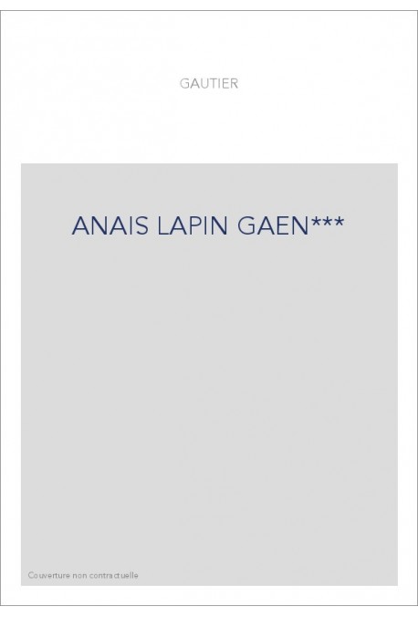 ANAIS LAPIN GAEN***