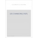 LES CHANSONS.(1927).