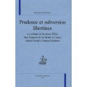 PRUDENCE ET SUBVERSION LIBERTINES
