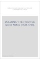 BIBLIOTHEQUE ITALIQUE OU HISTOIRE LITTERAIRE DE L'ITALIE VOLUMES 1 A 18