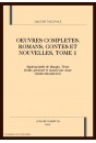 OEUVRES COMPLETES. ROMANS, CONTES ET NOUVELLES, TOME I. MADEMOISELLE DE MAUPIN