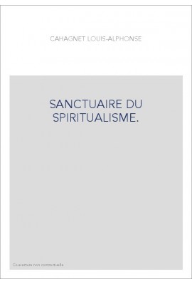 SANCTUAIRE DU SPIRITUALISME.