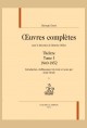 THÉÂTRE. TOME I. 1840-1852