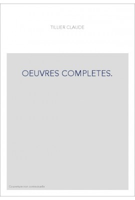 OEUVRES COMPLETES.