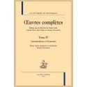 CORRESPONDANCE ET DOCUMENTS. OEUVRES COMPLÈTES, TOME 4