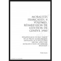 MORALITÉS FRANÇAISES. RÉIMPRESSION EN FAC-SIMILÉ DE VINGT-DEUX PIÈCES ALLÉGORIQUES IMPRIMÉES AUX 15 ET 16E