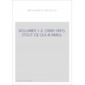 VOLUMES 1-3. (1889-1891). (TOUT CE QUI A PARU).