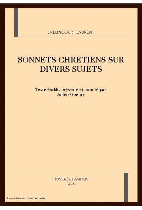 SONNETS CHRETIENS SUR DIVERS SUJETS