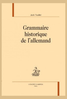 GRAMMAIRE HISTORIQUE DE LALLEMAND