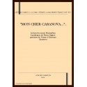 "MON CHER CASANOVA"LETTRES DU COMTE MAXIMILIEN LAMBERG ET DE PIETRO ZAGURI, PATRICIEN DE VENISE A G.CASANOVA