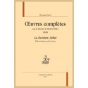 OEUVRES COMPLÈTES 1838. LA DERNIERE ALDINI