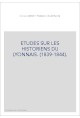 ETUDES SUR LES HISTORIENS DU LYONNAIS. (1839-1844).