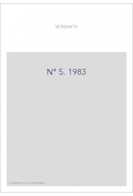 VERSANTS 5  1983