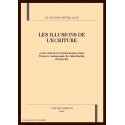 LES ILLUSIONS DE L'ECRITURE