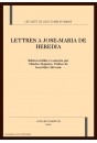 LETTRES A JOSE-MARIA DE HEREDIA