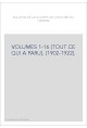 BULLETIN DE LA SOCIETE DE L'HISTOIRE DU THEATRE. VOLUMES 1-16 (TOUT CE QUI A PARU). (1902-1922).