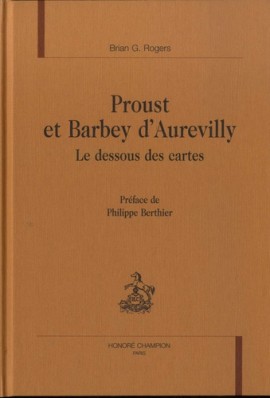 PROUST ET BARBEY D'AUREVILLY