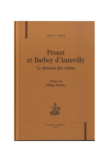 PROUST ET BARBEY D'AUREVILLY