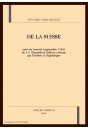 DE LA SUISSE