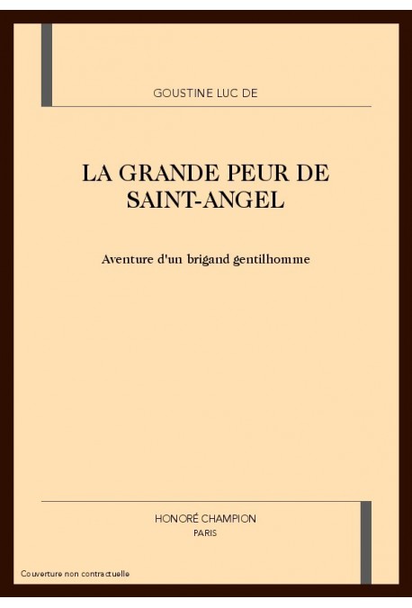 LA GRANDE PEUR DE SAINT-ANGEL