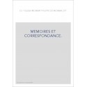 MEMOIRES ET CORRESPONDANCE.(1824-1825).