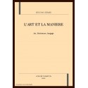 L'ART ET LA MANIERE
