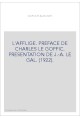 L'AFFLIGE. PREFACE DE CHARLES LE GOFFIC. PRESENTATION DE J.-A. LE GAL. (1922).