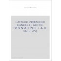 L'AFFLIGE. PREFACE DE CHARLES LE GOFFIC. PRESENTATION DE J.-A. LE GAL. (1922).