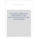 OEUVRES COMPLETES, PRECEDEES D'UNE NOTICE SUR SA VIE ET SES ECRITS PAR M.