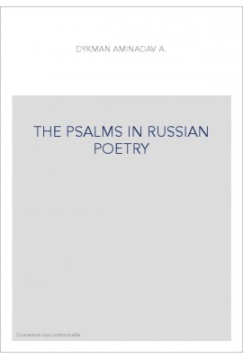 THE PSALMS IN RUSSIAN POETRY
