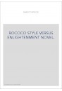 ROCOCO STYLE VERSUS ENLIGHTENMENT NOVEL.