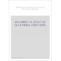 VOLUMES 1-6. (TOUT CE QUI A PARU). (1820-1829).
