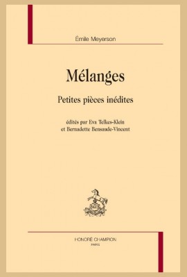 MELANGES  PETITES PIECES INEDITES