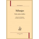 MELANGES  PETITES PIECES INEDITES