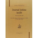 JOURNAL INTIME INEDIT TOME III (1834-1843)