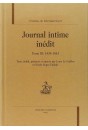 JOURNAL INTIME INEDIT TOME III (1834-1843)