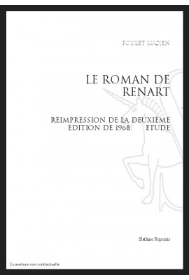 LE ROMAN DE RENART