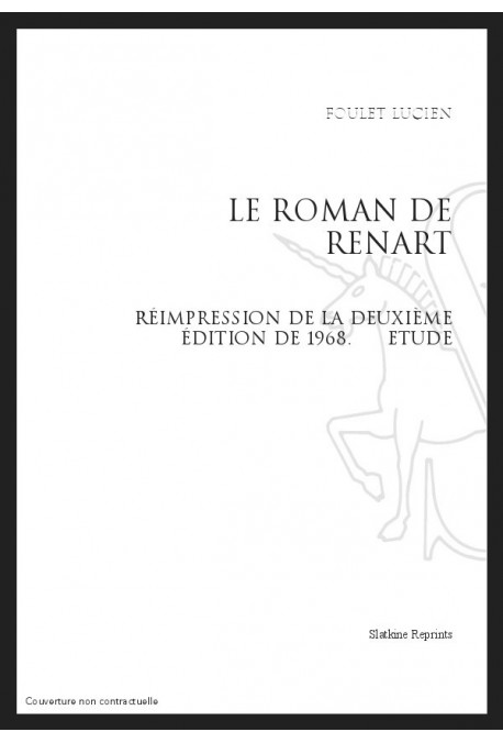 LE ROMAN DE RENART