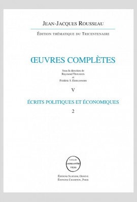 ÉCRITS POLITIQUES ET ÉCONOMIQUES VOL 2