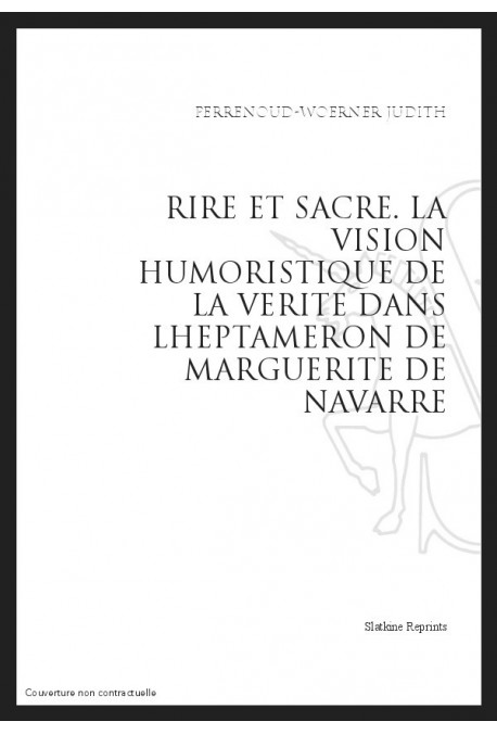 RIRE ET SACRE