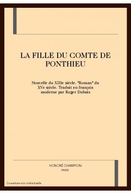 LA FILLE DU COMTE DE PONTHIEU