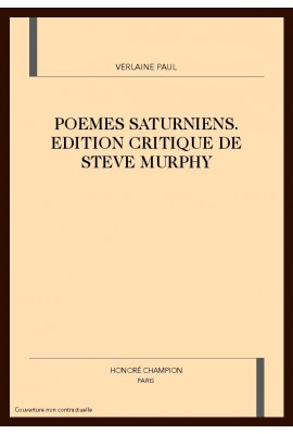 POEMES SATURNIENS