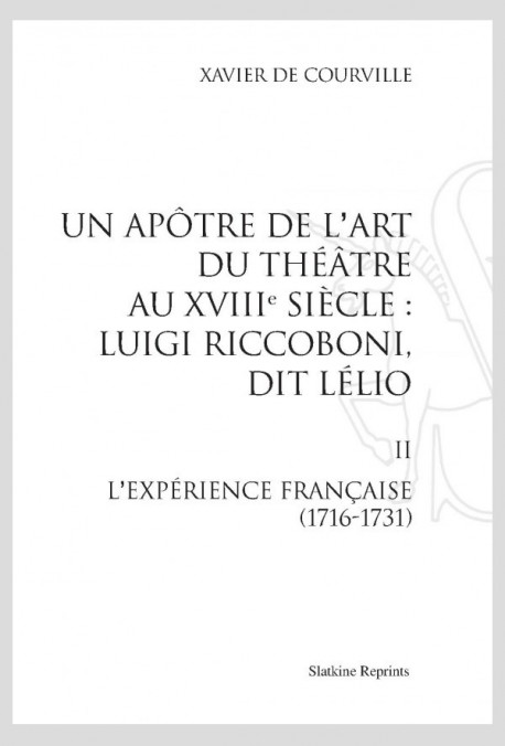 LUIGI RICCOBONI, DIT LÉLIO. T2