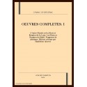 OEUVRES COMPLETES T.I. L'AUTRE MONDE OU LES ETATS ET   EMPIRES DU SOLEIL. FRAGMENTS DE PHYSIQUE.