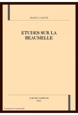 ÉTUDES SUR LA BEAUMELLE