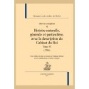 OEUVRES COMPLETES VOL VI. HISTOIRE NATURELLE, GENERALE ET PARTICULIERE AVEC LA DESCRIPTION DU CABINET DU ROI