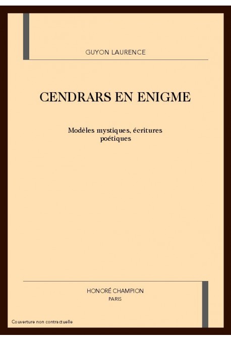 CENDRARS EN ENIGMES