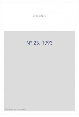 LITTERATURES ROMANES EN SUISSE. NOUVELLE SERIE. N° 23.