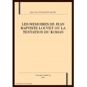 LES MEMOIRES DE JEAN BAPTISTE LOUVET OU LA TENTATION   DU ROMAN